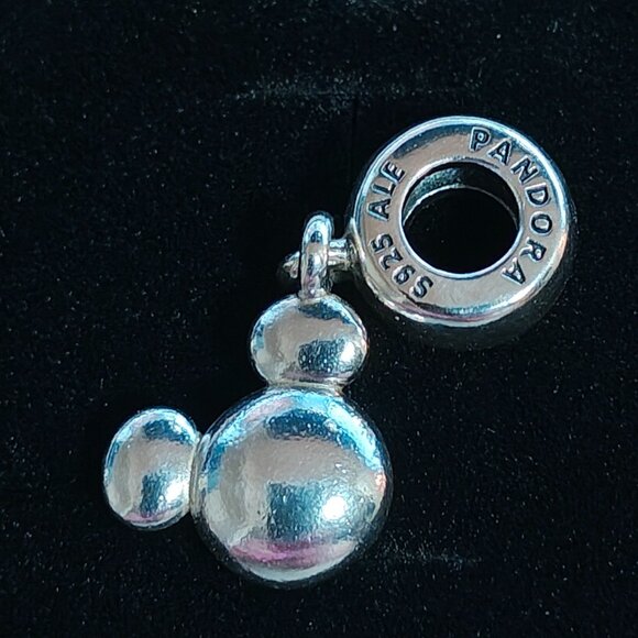 Authentic Pandora Disney Mickey Icon Dangle Charm 791434 - Picture 3 of 7